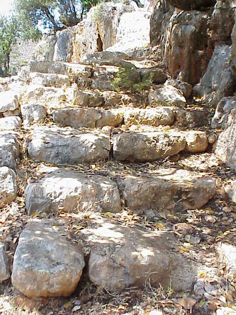   Stone steps            